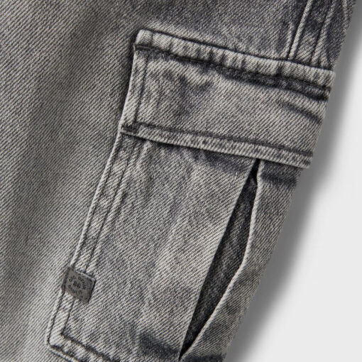 ΠΑΝΤΕΛΟΝΙ CARGO DENIM ΓΚΡΙ NAME IT - Image 4