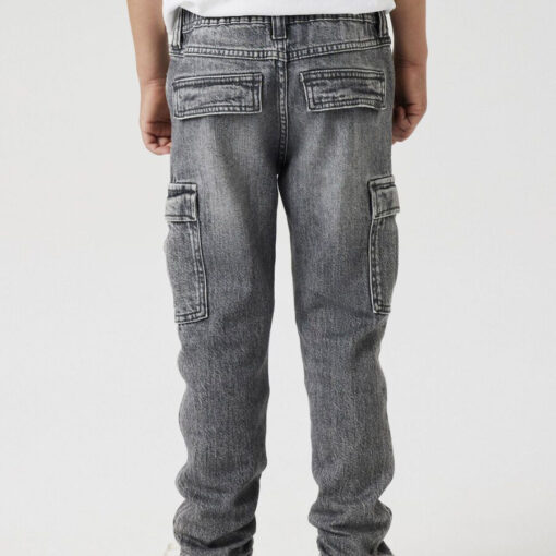 ΠΑΝΤΕΛΟΝΙ CARGO DENIM ΓΚΡΙ NAME IT - Image 7