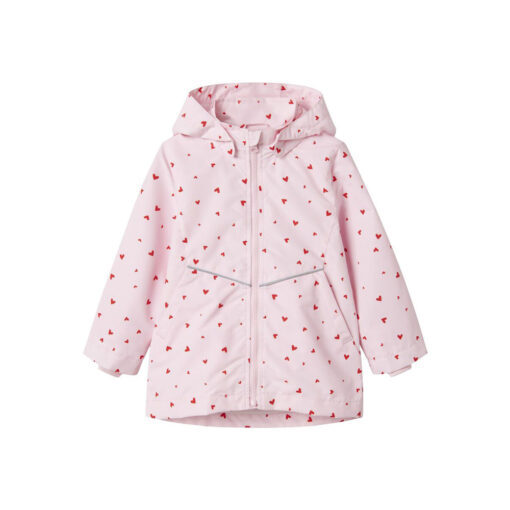 ΑΝΤΙΑΝΕΜΙΚΟ JACKET HEARTS ΡΟΖ NAME IT