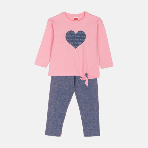 SET ΚΟΛΑΝ DENIM HEART JOYCE