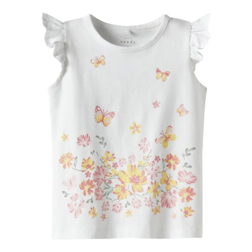 ΜΠΛΟΥΖΑ FLORAL ΛΕΥΚΟ NAME IT