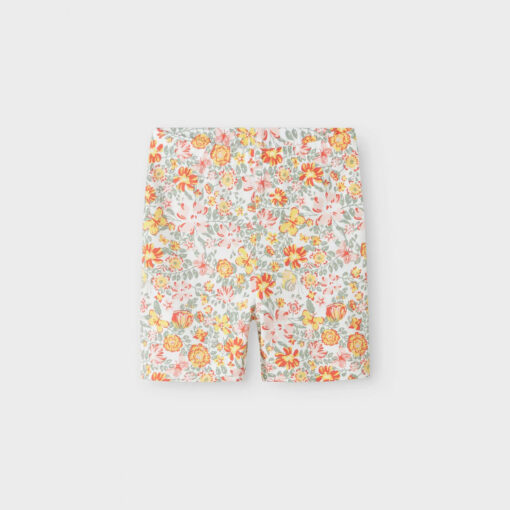 ΣΟΡΤΣ ΠΟΔΗΛΑΤΙΚΟ ALL OVER FLOWER PRINT ΛΕΥΚΟ NAME IT