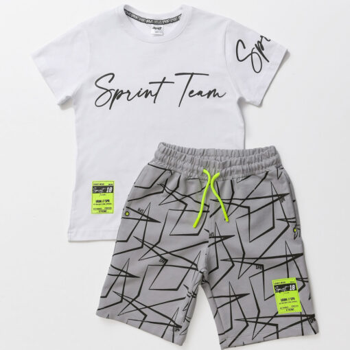 SET ΒΕΡΜΟΥΔΑ SPRINT TEAM ΛΕΥΚΟ SPRINT