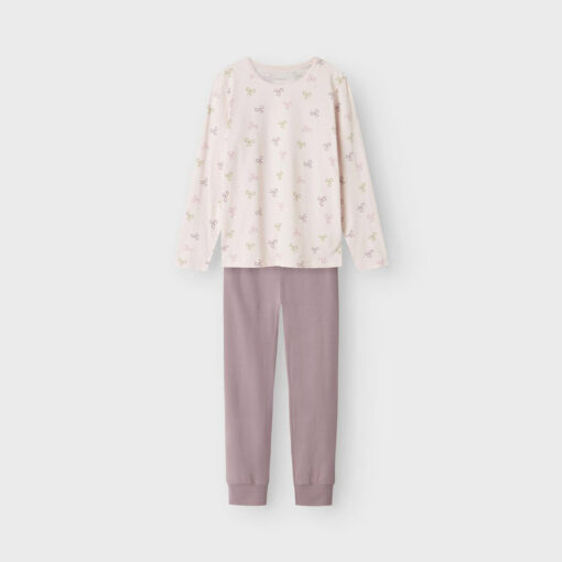 SET ΠΥΤΖΑΜΑ PINK BOW NAME IT