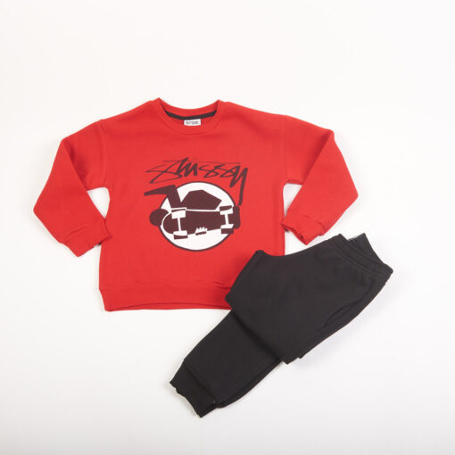 SET ΦΟΡΜΑ SKATER ΚΟΚΚΙΝΟ TRAX