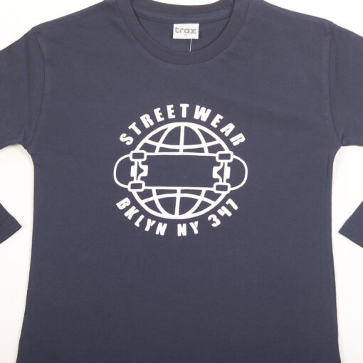 ΜΠΛΟΥΖΑ STREET WEAR ΜΠΛΕ TRAX