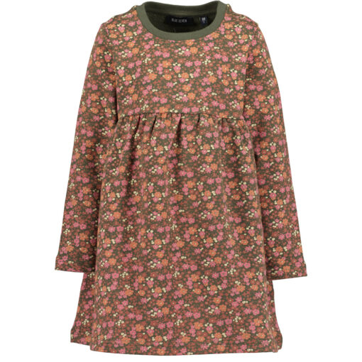 ΦΟΡΕΜΑ ALL OVER FLOWER PRINT BLUE SEVEN