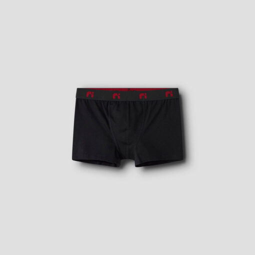 Alternative view of SET BOXER 3 ΤΜΧ  ΧΡΩΜΑΤΙΣΤΑ ΛΑΣΤΙΧΑ ΜΑΥΡΟ NAME IT
