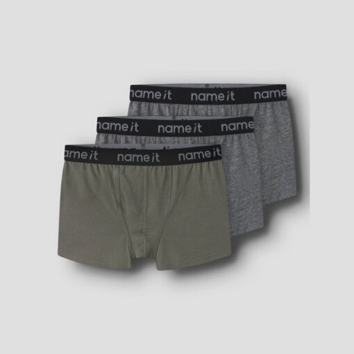 SET BOXER 3 ΤΜΧ ΜΑΥΡΟ ΛΑΔΙ NAME IT