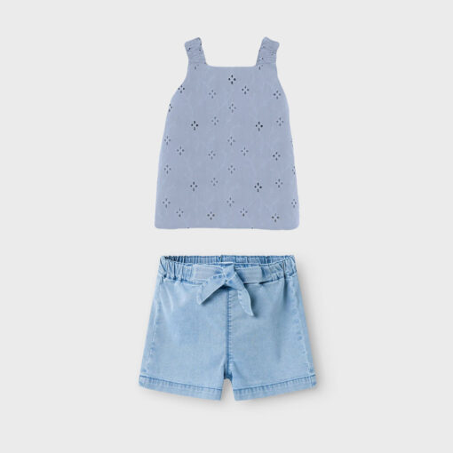 SET DENIM BABY BLUE NAME IT