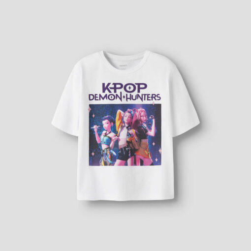 ΜΠΛΟΥΖΑ K-POP DEMON HUNTERS ΛΕΥΚΟ NAME IT