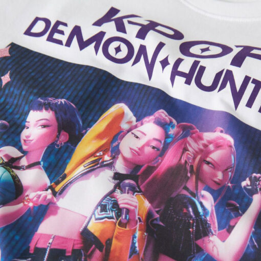 Alternative view of ΜΠΛΟΥΖΑ K-POP DEMON HUNTERS ΛΕΥΚΟ NAME IT