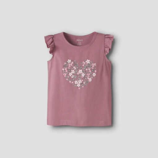 Alternative view of SET ΚΟΛΑΝ FLOWER HEART ΣΑΠΙΟ ΜΗΛΟ ORGANIC NAME IT
