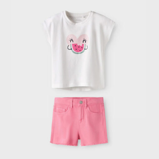 SET ΣΟΡΤΣ DENIM WATERMELON HEART NAME IT
