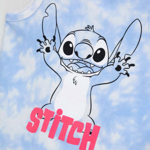 Alternative view of ΜΠΛΟΥΖΑ TIE DYE STITCH ΓΑΛΑΖΙΟ ORIGINAL MARINES