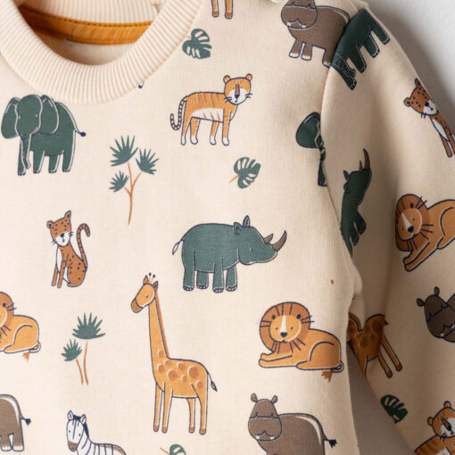 Alternative view of SET ΦΟΡΜΑ JUNGLE ANIMALS HASHTAG